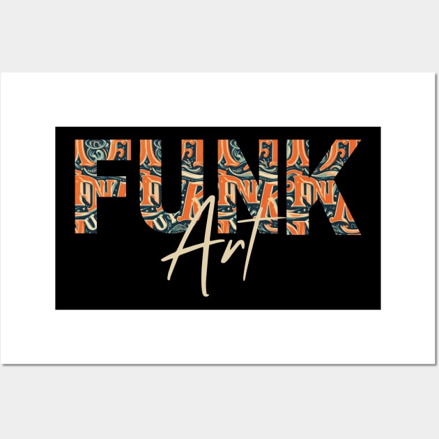 FUNK ART - Vintage Style Wall Art by Klau